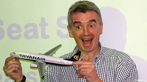 Ryanair-sjef Michael O`Leary (foto: Â©otoerres)