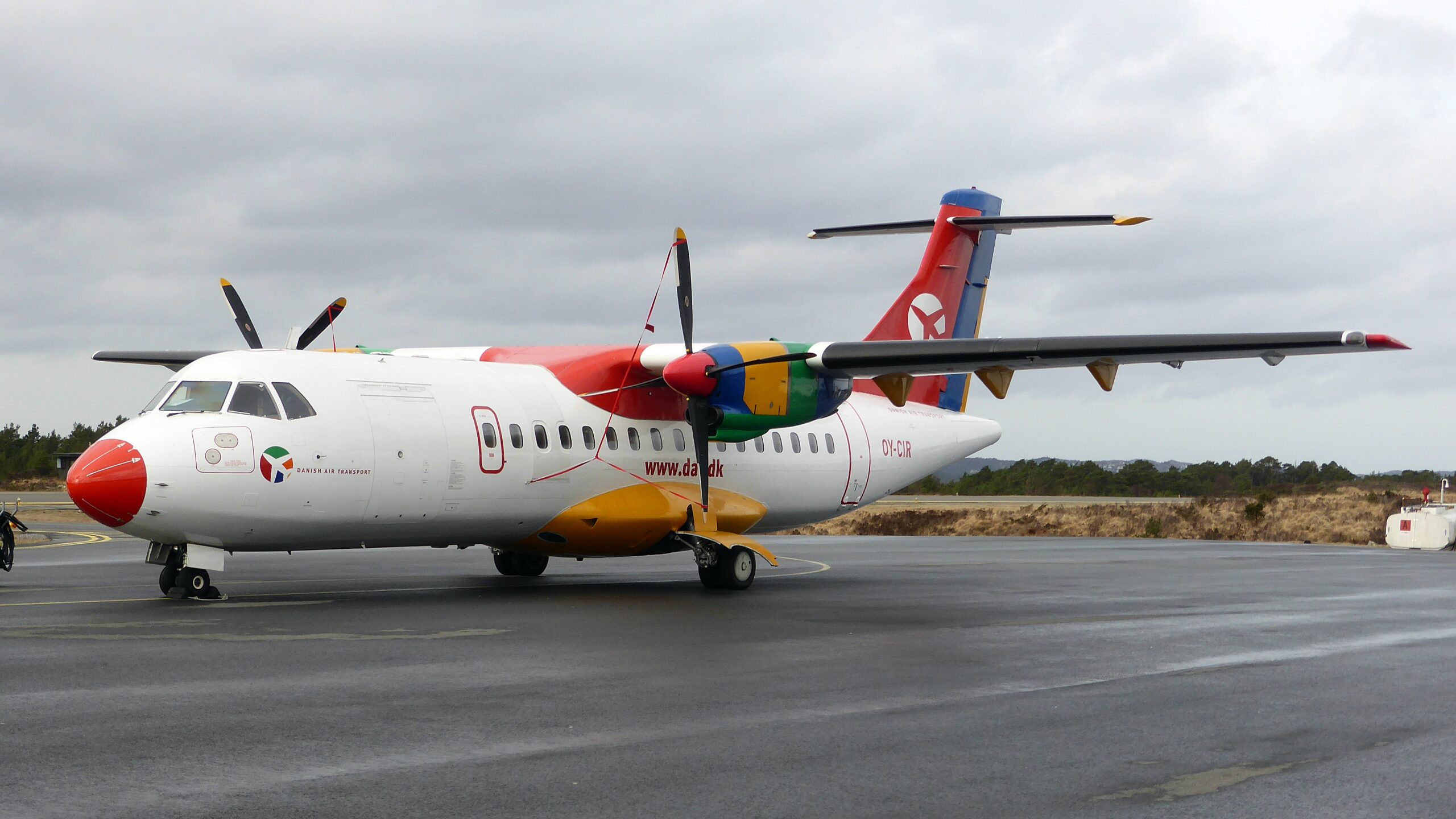 DAT - ATR42 feb14 -Stord Lufthamn