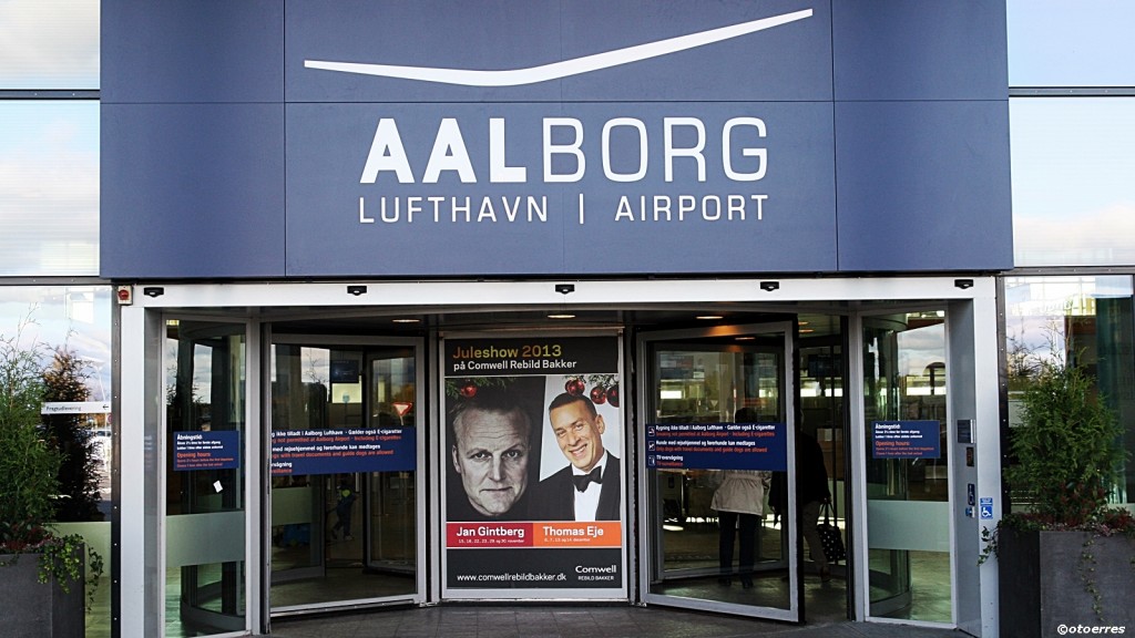 Danmark - Aalborg lufthavn - flyplass otoerres