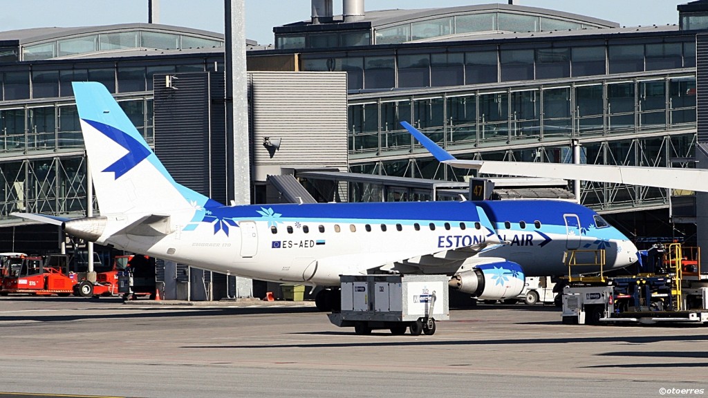 Estonian Air - Embraer 170 -Gardermoen