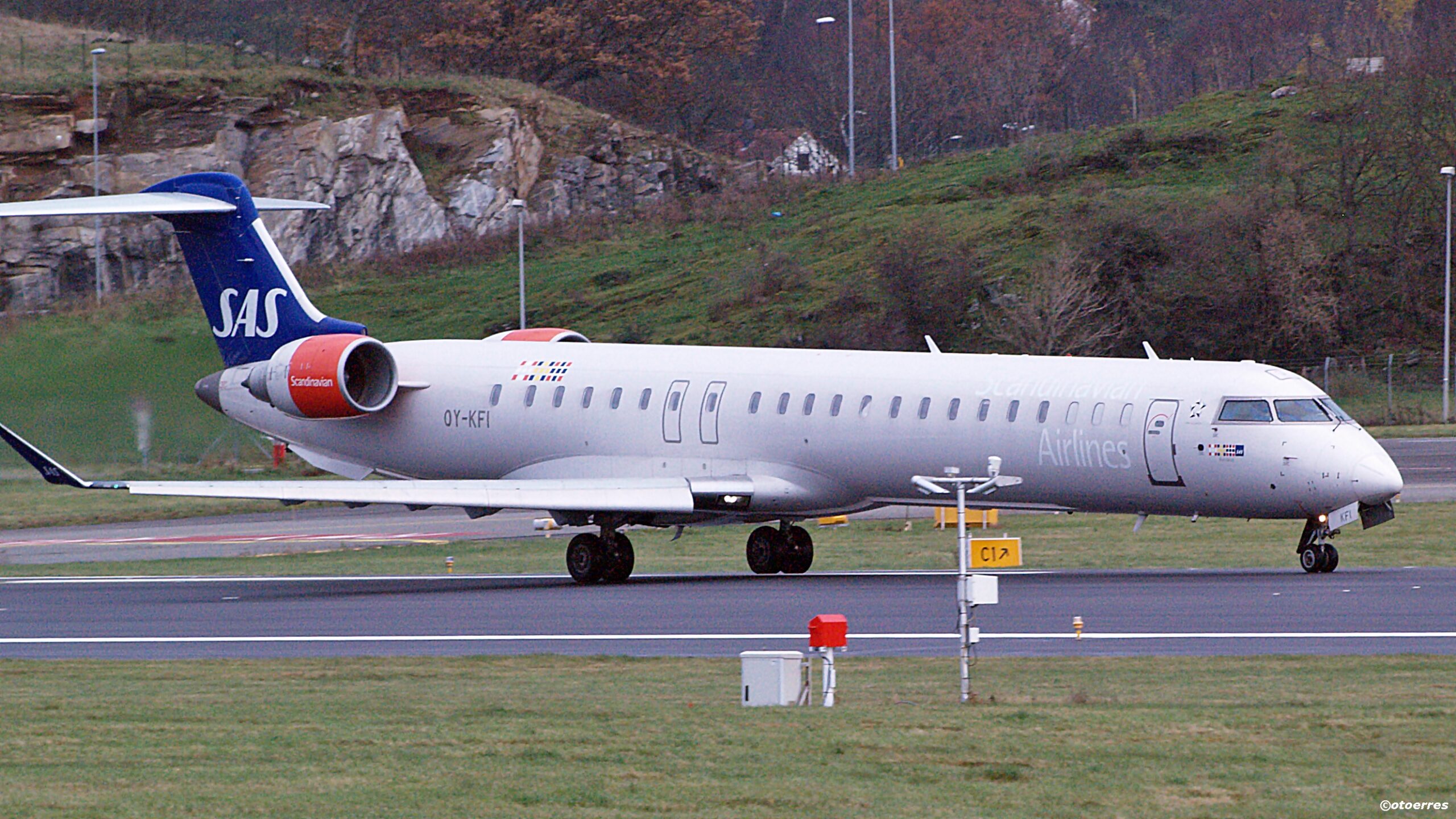 SAS - Bombardier CRJ 900 - Sola - 2014