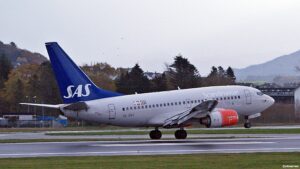 SAS - Boeing 737 - Sola - 2014