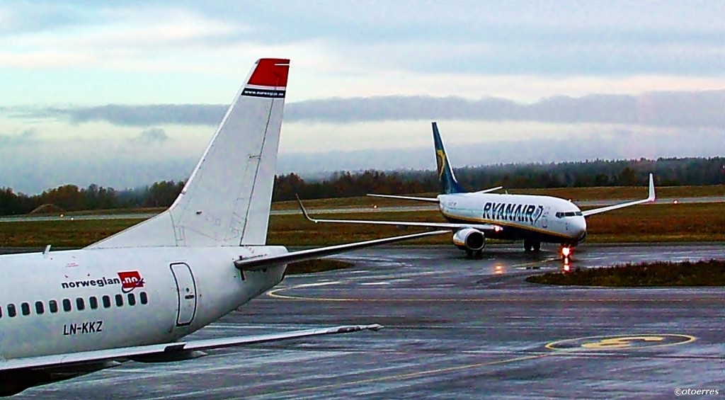 Ryanair Norwegian Rygge