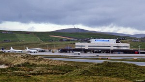 Sumburgh Airport outside Lerwick at the Shetland Islands (Â©otoerres)