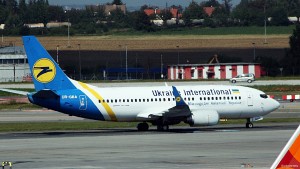 Ukraine Airlines vil ventelig utestenges fra Russland. Den daglige trafikken mellom Moskva og Kiev ligger på rundt 14 daglige avganger med fem flyselskaper.(Â©otoerres)