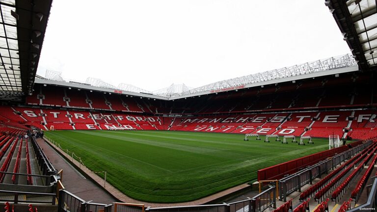 Old Trafford - fotballstadion - Manchester