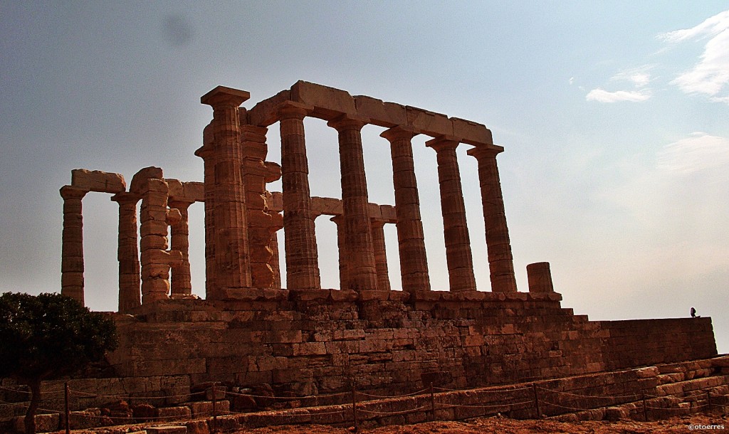 Poseidon - tempel - ruiner - Hellas