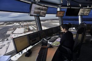 Kontrolltårn - Oslo lufthavn Gardermoen