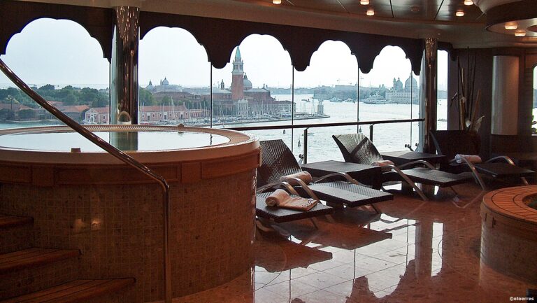 Spa - MSC Musica - Cruiseskip - Utsik - Canal Grande - Venezia - Italia