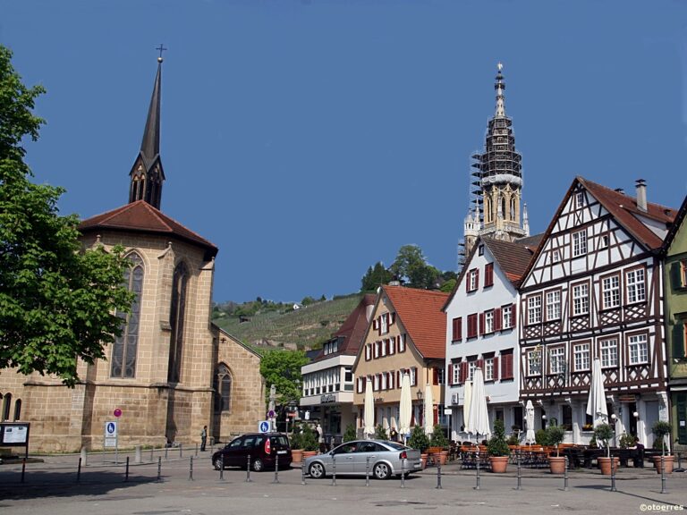 Esslingen - Tyskland- Neckar
