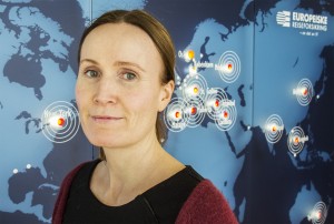  Husk å ta med svangerskapsjournalen på tur i utlandet, oppfordrer sykepleier Mari Holmslien i Europeiske Reiseforsikring (Foto: Europeiske Reiseforsikring) 