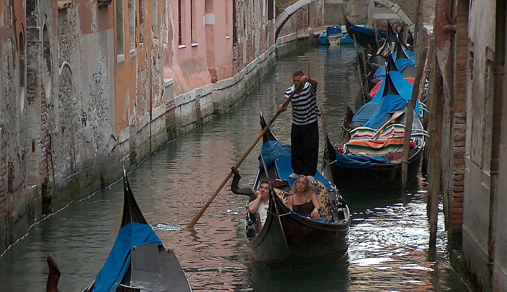 Venezia - Gondol - kanal