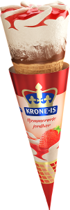 Krone-is Jordbær (hennig-olsen.no)