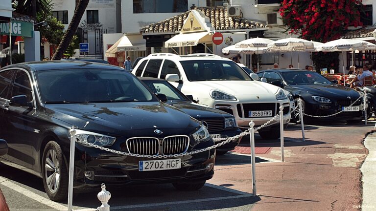 Luksusbiler - Puerto Banus - Costa del Sol - Spania