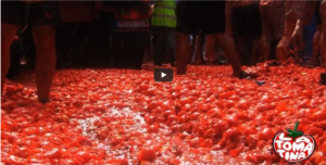 screenshot: la tomatina /youtube