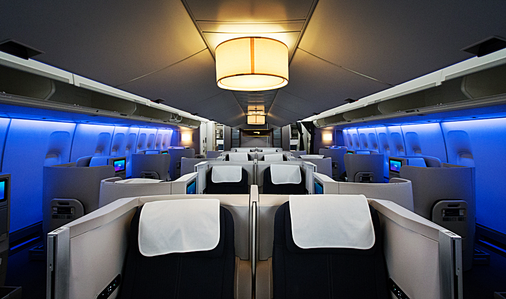 British Airways - Boeing 747 - interior - 2015