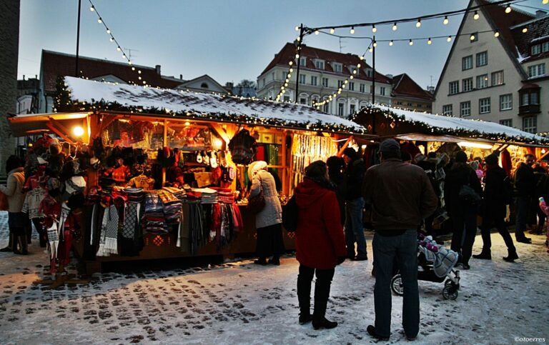 Salgsboder - Julemarked - Tallinn - Estland -