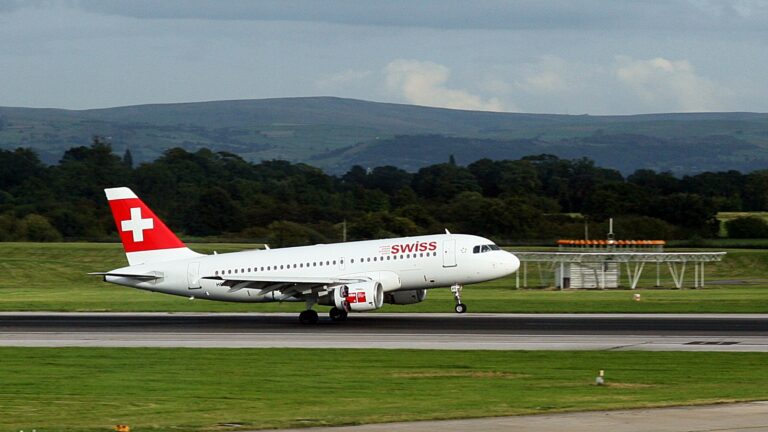Swiss - Airbus A 319 - Manchester