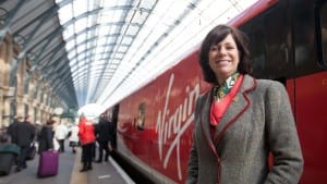Claire Perry, Rail Minister, Department for Transport at the launch of Virgin Trains East Coast at LondonÂ’s KingÂ’s Cross station. (Photo: David Parry/PA Wire)