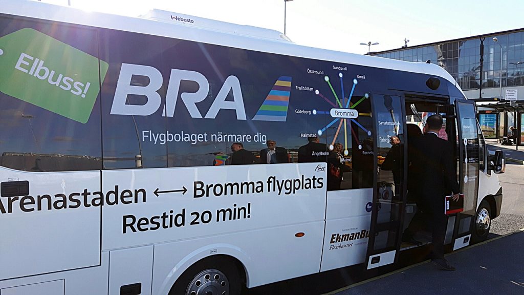 BRA elbuss - Stockholm - Bromma
