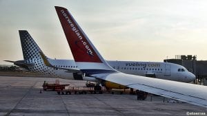 Norwegian og Vueling kniver om å være nest største flyselskap etter Ryanair på Alicante - Elche Airport (bilde: Â©otoerres)