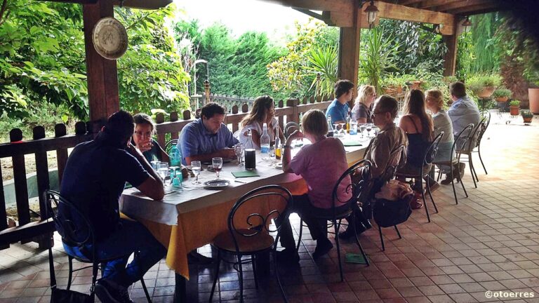 Italia - restaurant - friluft