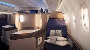 United Polaris seat (PRNewsFoto/United Airlines)