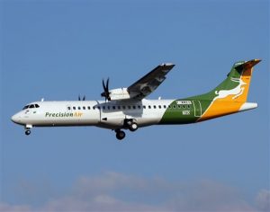 Precision Air , ATR 72 (picture: precisionairtz.com)