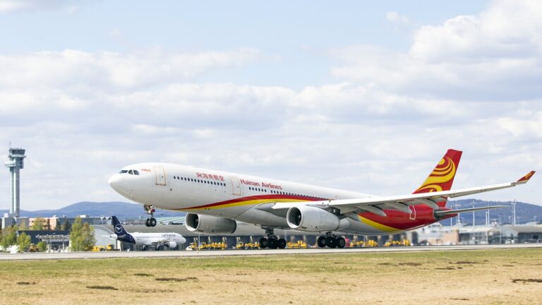 Avinor - Oslo lufthavn - Gardermoen - Hainan Airlines - Airbus A 330-300 - Ruteåpning - Oslo - Bejing - mai 2019