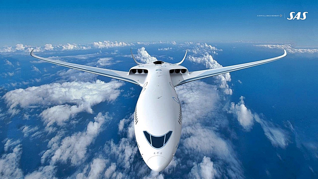Airbus - SAS - Elektrisk - Hybrid - Passasjerfly - Illustrasjon