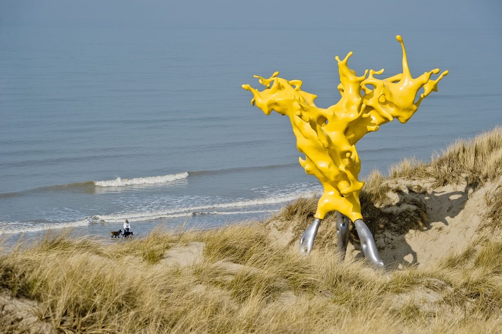 Beaufort sculpture - park - Middelkerke - Flandern - Belgia