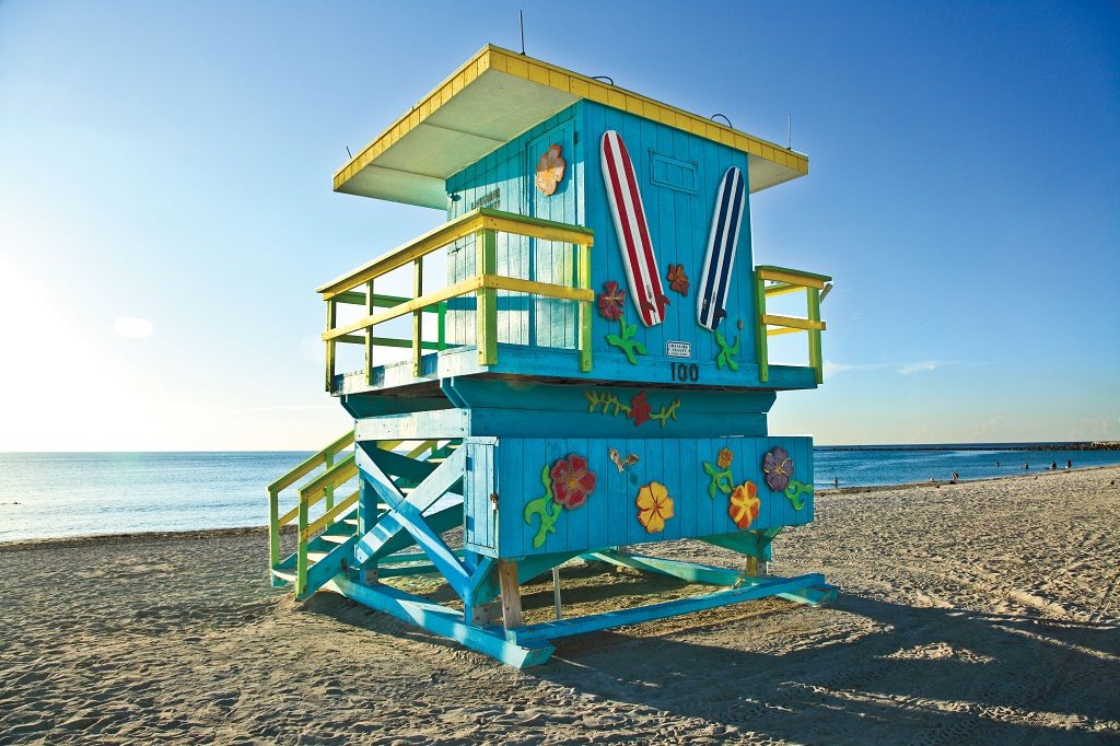 Miami Blue - Livreddertårn - Miami Beach - Florida -USA