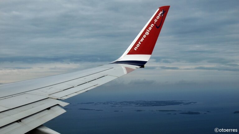 Norwegian - Boeing 737-800 - Boknafjorden - Kvitsøy