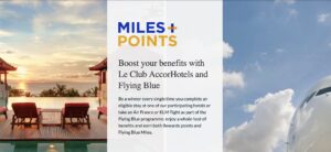 Accor+AirFrance-KLM - lojalitetsprogram