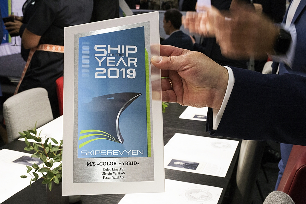 Ship of the Year" 2019 - Color Hybrid - Skipsrevyen - Prisutdeling
