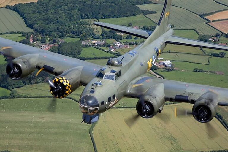 Sally B - B 17 - bombefly - Roskilde Airshow