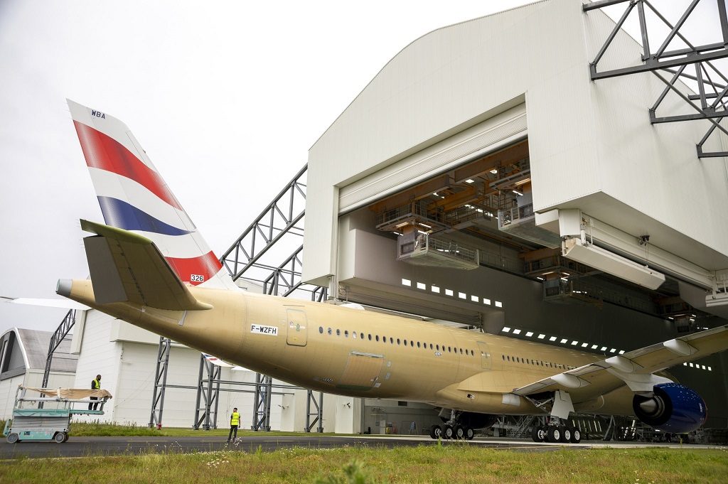 British Airways - Airbus A 350-1000 - Lakkeringshall - Toulouse - Facebook 