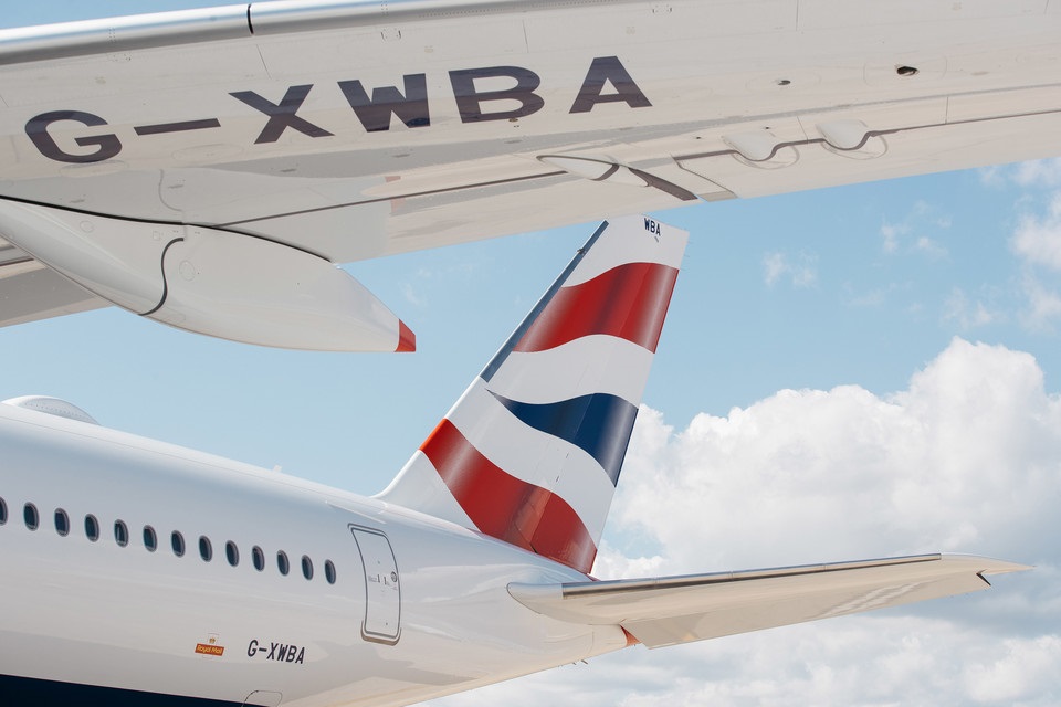 British Airways - Airbus A 350 - Heathrow - Juli 2019