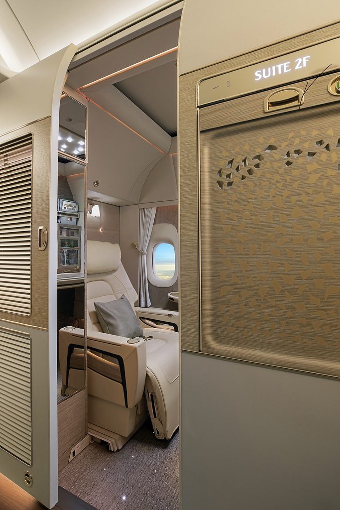 Emirates First Class - privat suite