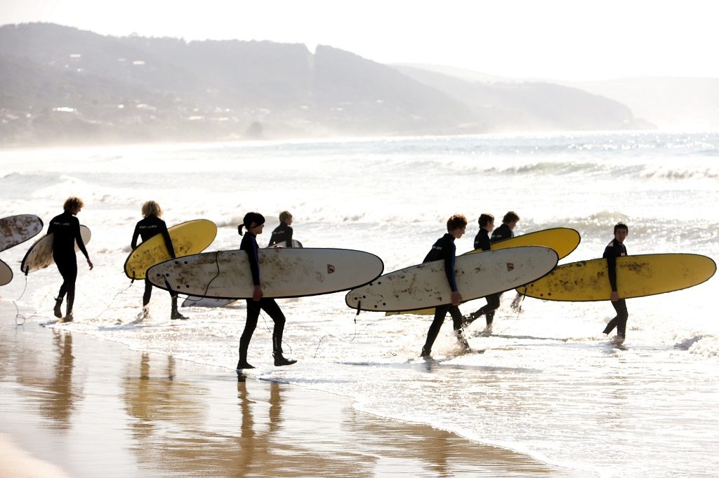 Surfere - Strand - Australia - Australiareiser
