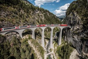Swiss Travel System - Glacier Express - Tog - Sveits