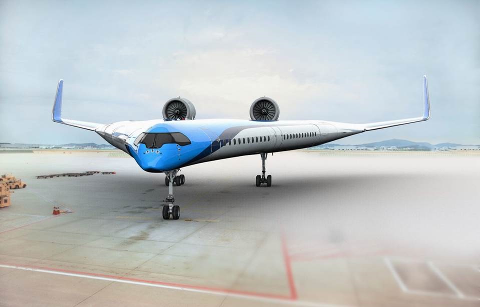 KLM- Flying V - fremtidsfly - 2019