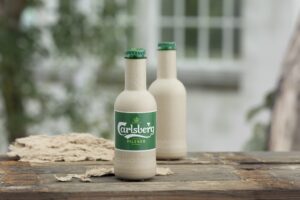Carlsberg - Green Fiber Bottle - Ã¸lflaske laget av trefiber