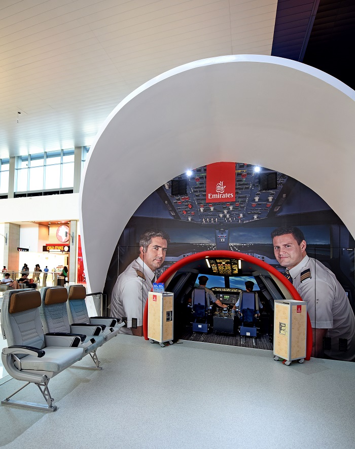 Emirates A380 Experience - flysimulator - Dubai Mall