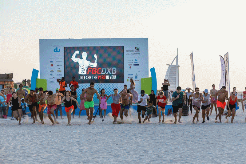 Bildestrøm - Dubai Fitness Challenge - Festival - aktiviteter - UAE