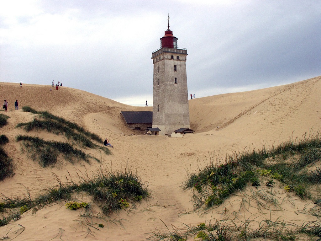 Rubjerg Knude Fyr - Lønstrup - Hjørring - Danmark - Flytting - Oktober 2019
