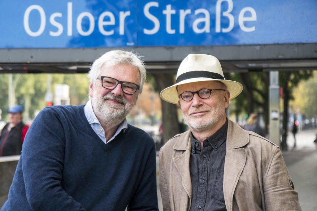 Jørgen Norheim og Alexander Häusser - Forfattere - Norwegerstrasse - Samlaget 