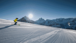 Vinter - Sveits - Wengen - Grindelwald - Jungfrauregionen