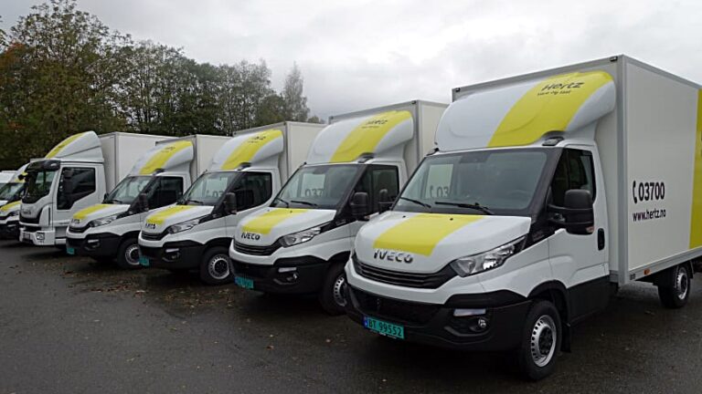 IVECO Daily - IVECO Eurocargo - nytterkjøretøyer - Varebiler - Lastebiler - Hertz