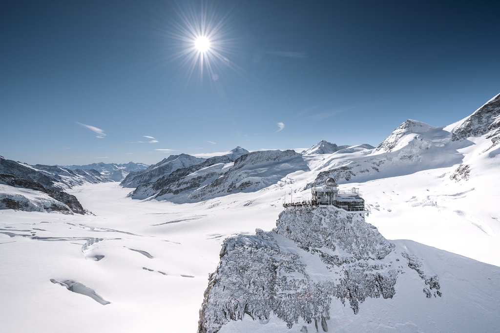 Vinter - Sveits - Wengen - Grindelwald - Jungfrauregionen